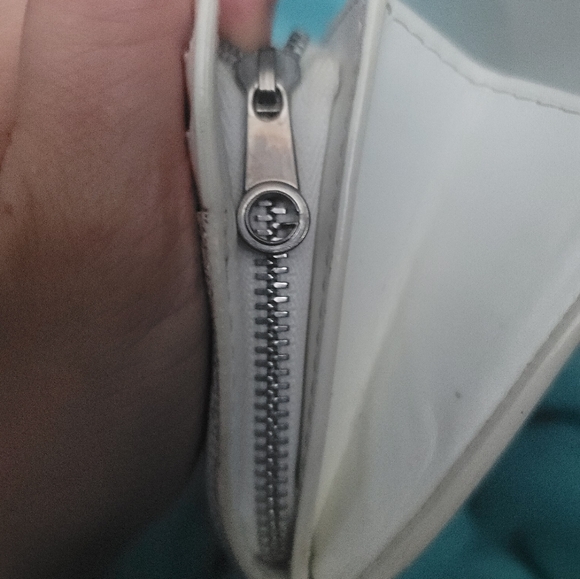 GOYARD White APM Varenne Long Wallet with Cross body Chain/Strap +Box Authentic - Picture 14 of 16